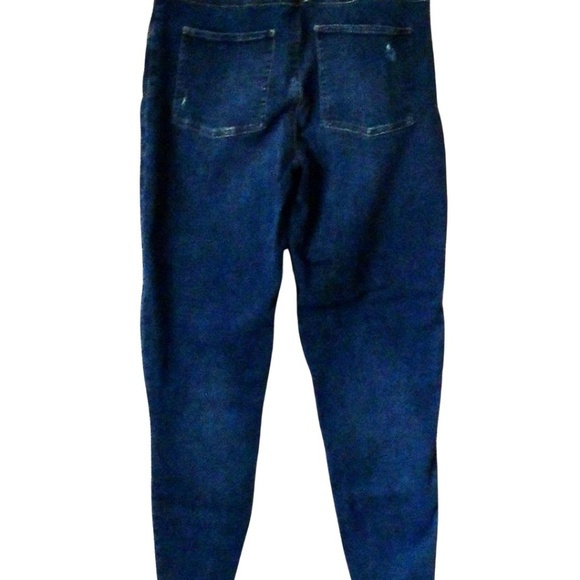 Spanx Distressed Ankle Jeans L - Picture 2 of 4